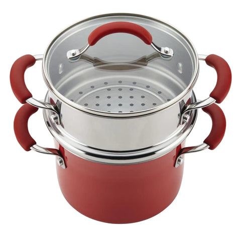 3-Quart Cucina Nonstick Covered Steamer Set