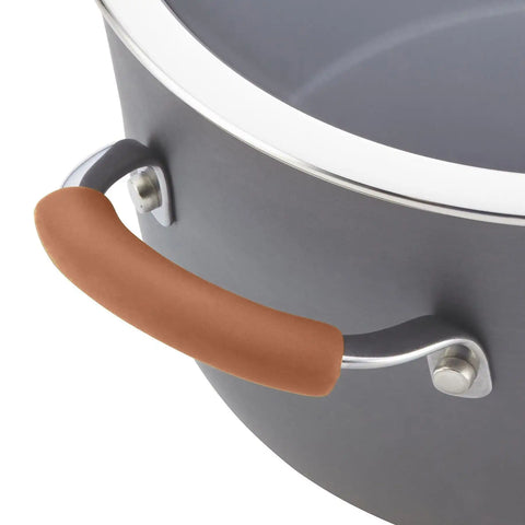 12-Piece Cucina Hard Anodized Nonstick Cookware Set
