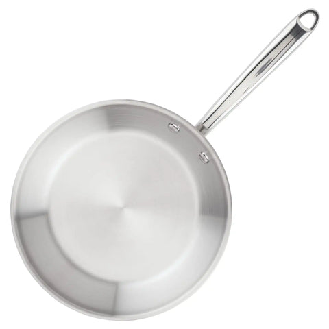 10-Inch Professional Stainless Steel Induction Frying Pan