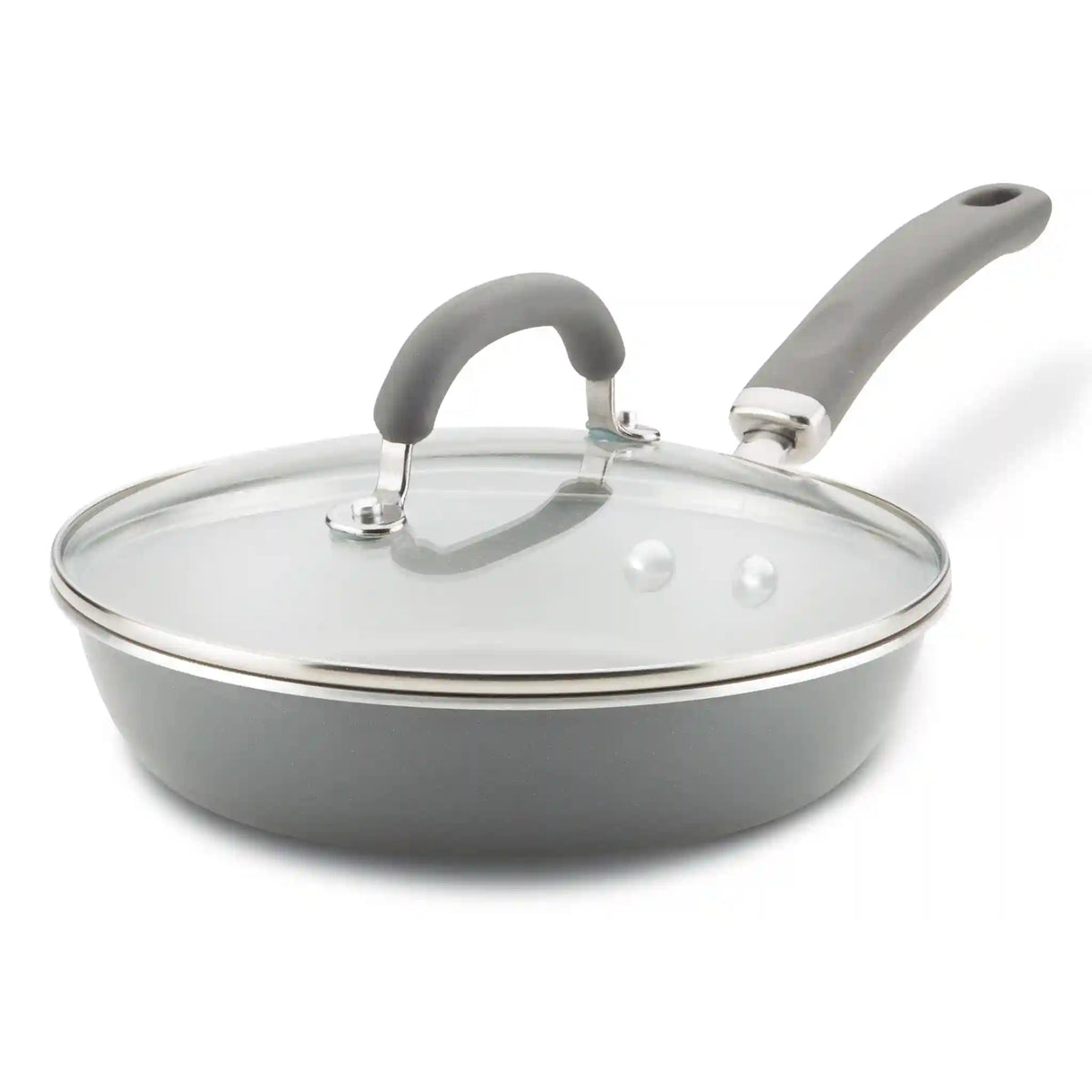 9.5-Inch Nonstick Induction Covered Deep Frying Pan