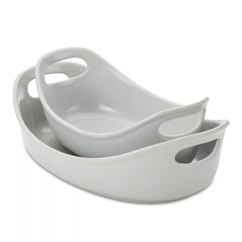 1.25-Qt & 2.25-Qt. Oval Baker Set