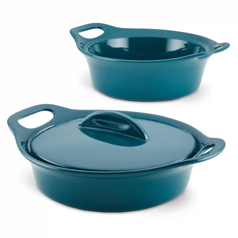 3-Piece Ceramic Casserole Set