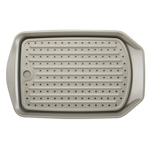 11-Inch x 17-Inch Nonstick Crisper Pan with Insert