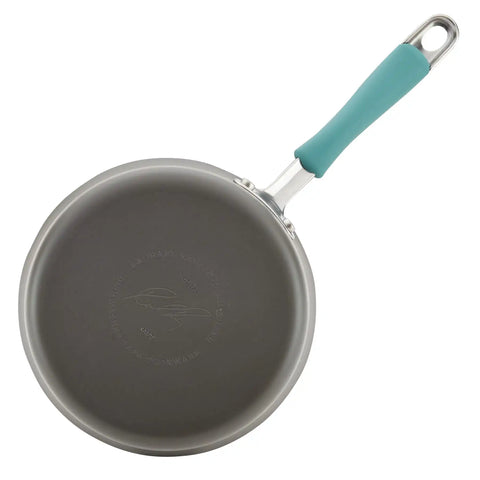 3-Quart Cucina Hard Anodized Nonstick Covered Saucepan