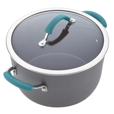 12-Piece Cucina Hard Anodized Nonstick Cookware Set