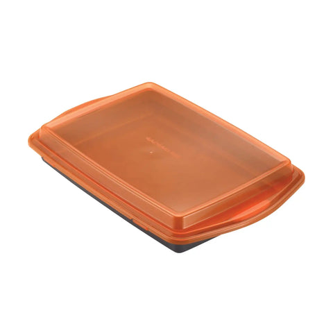9-Inch x 13-Inch Nonstick Rectangular Cake Pan with Lid